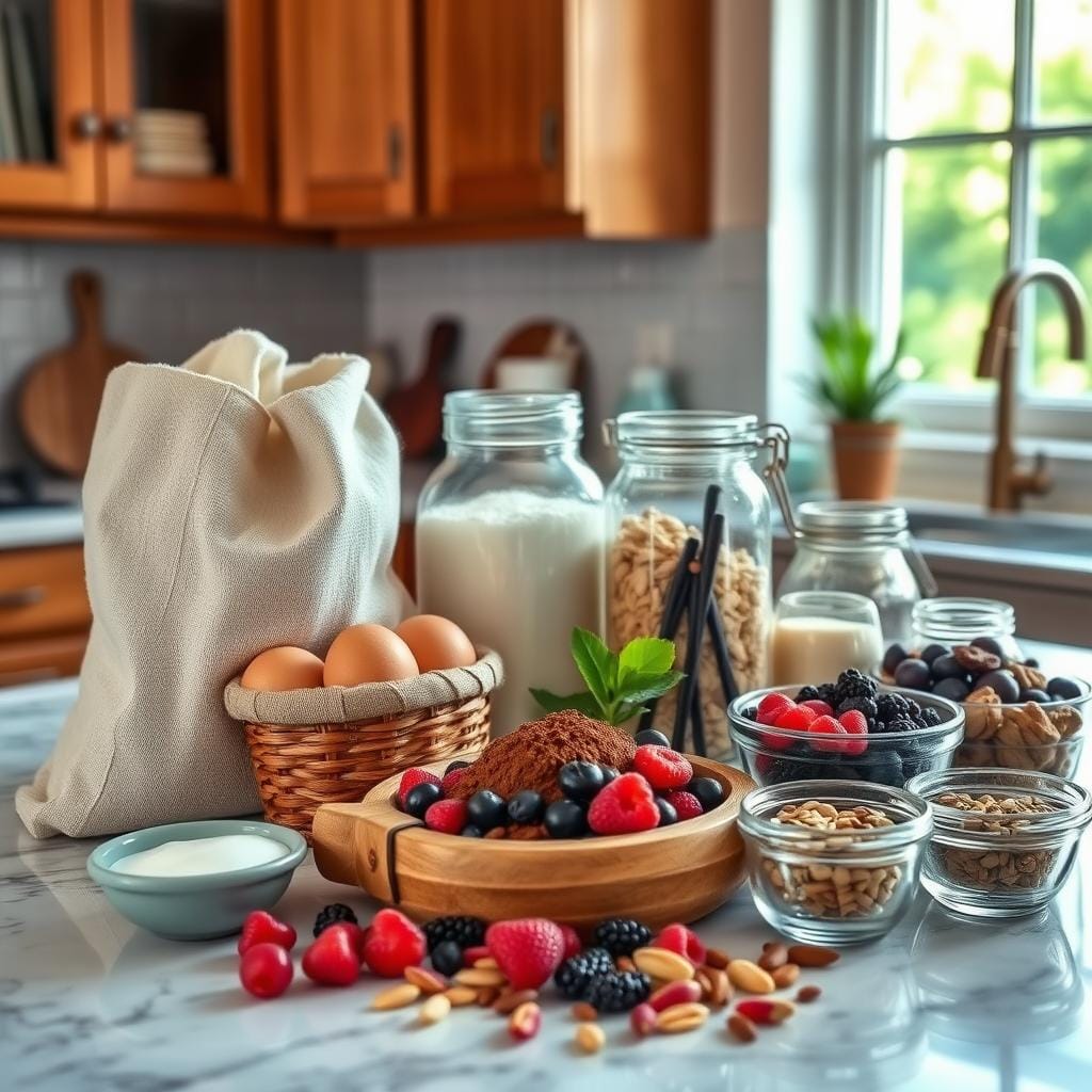 Baking Ingredients Selection