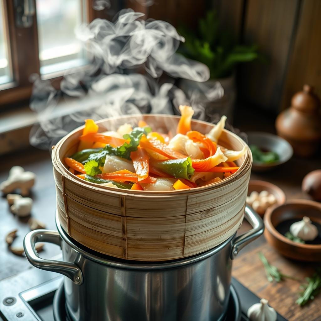 Bamboo Steamer Cooking Technique Bamboo Steamer Cooking Technique