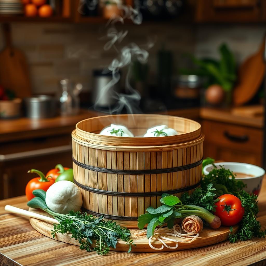 Bamboo Steamer Preparation Bamboo Steamer Preparation