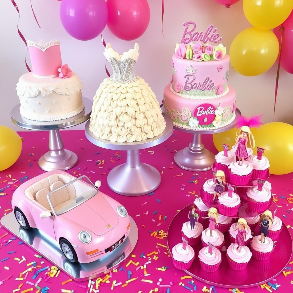 Barbie Birthday Cake Alternatives