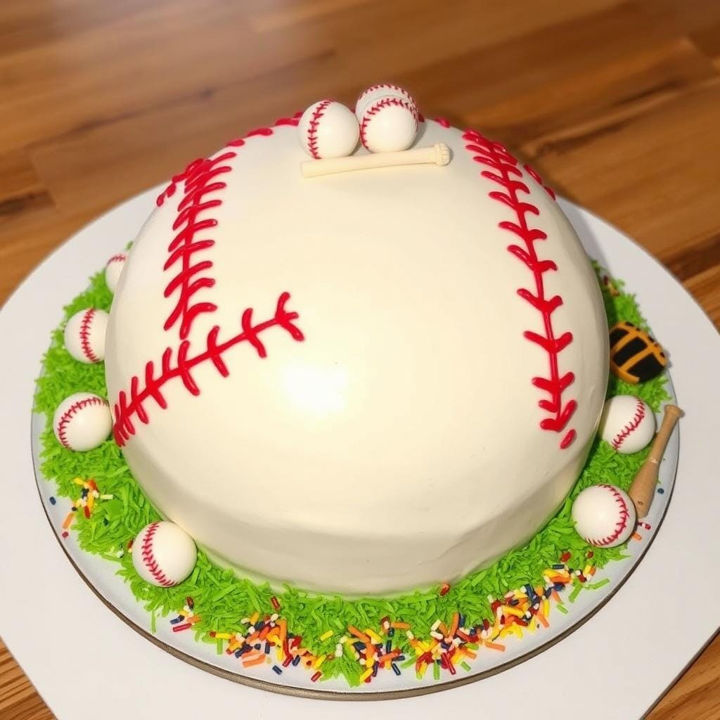Baseball Cake Decorating Baseball Cake Decorating