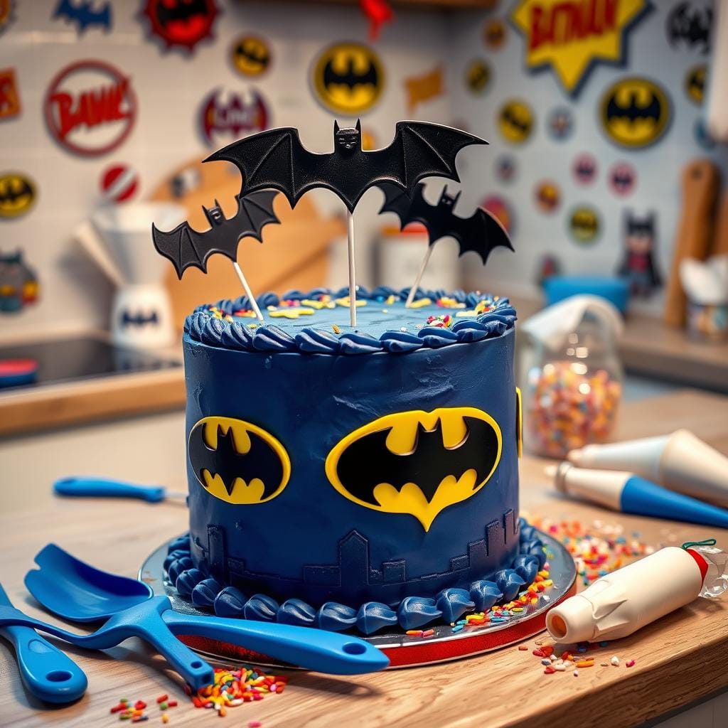 Batman Cake Baking Tips