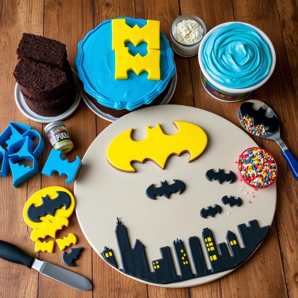 Batman Cake Ingredients