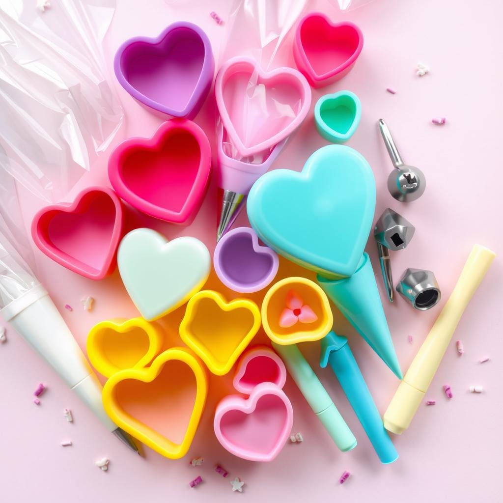 Cake Decorating Tools for Heart Shapes