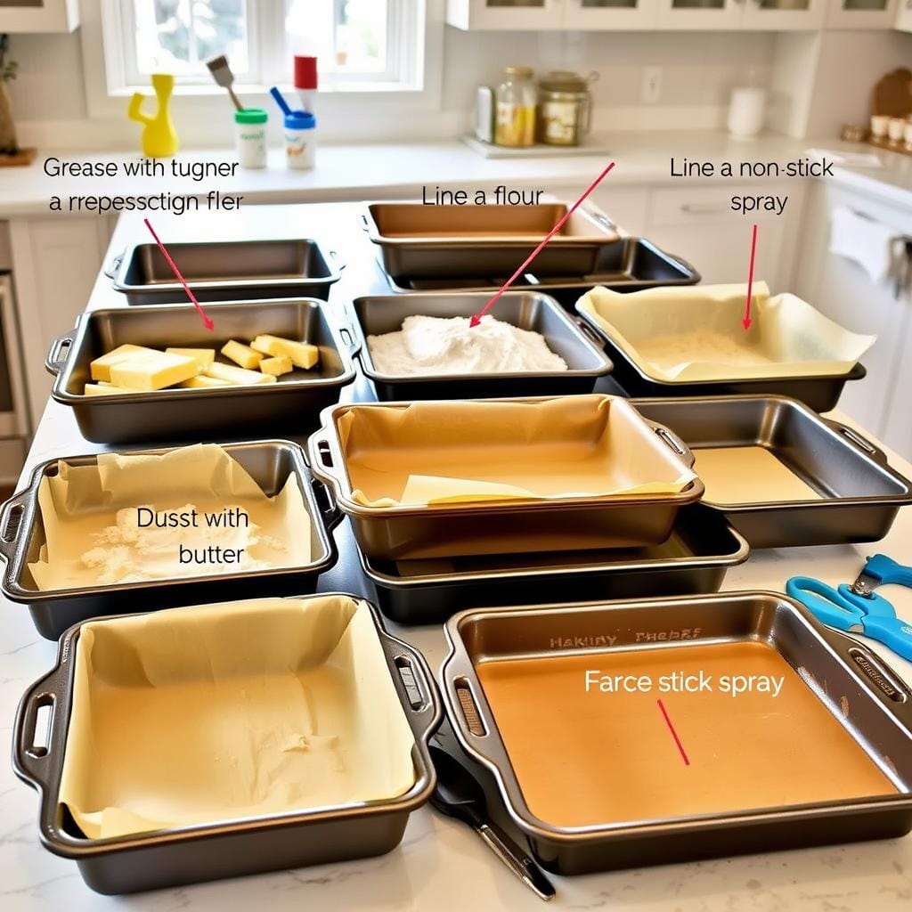 Cake Pan Preparation Techniques Cake Pan Preparation Techniques