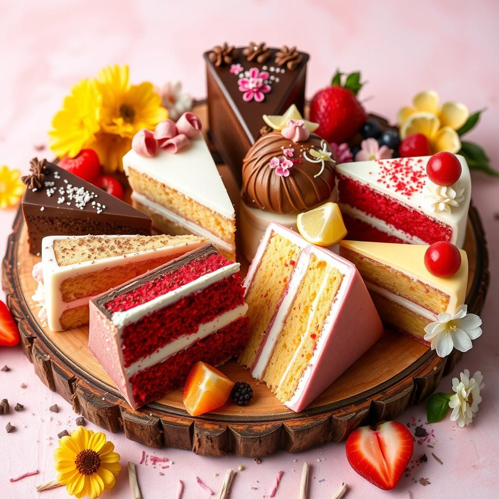 Celebration Cake Flavor Selection