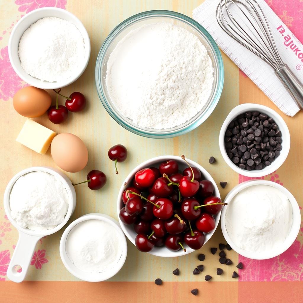Cherry Chip Cake Ingredients Cherry Chip Cake Ingredients