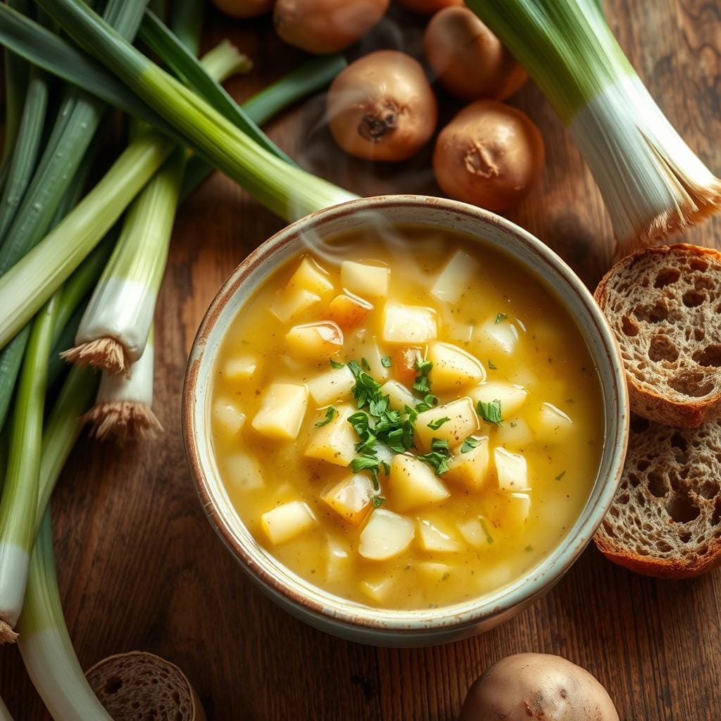 Chunky Potato and Leek Soup Chunky Potato and Leek Soup