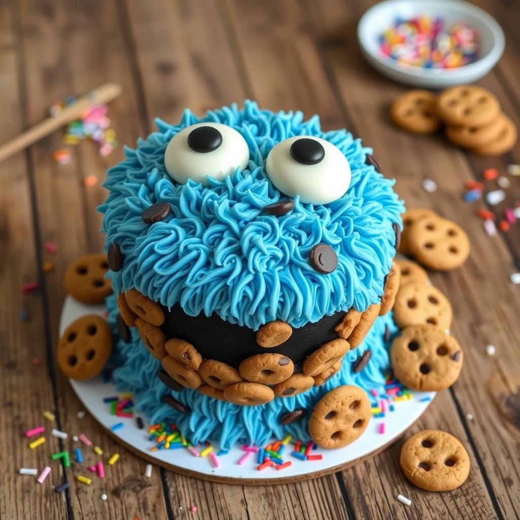 Cookie Monster Cake Decoration Cookie Monster Cake Decoration