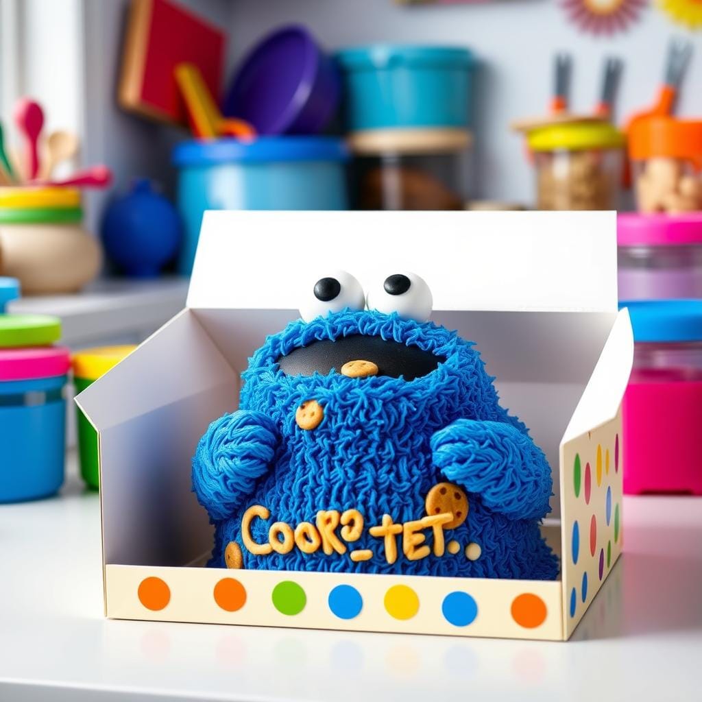 Cookie Monster Cake Storage Cookie Monster Cake Storage