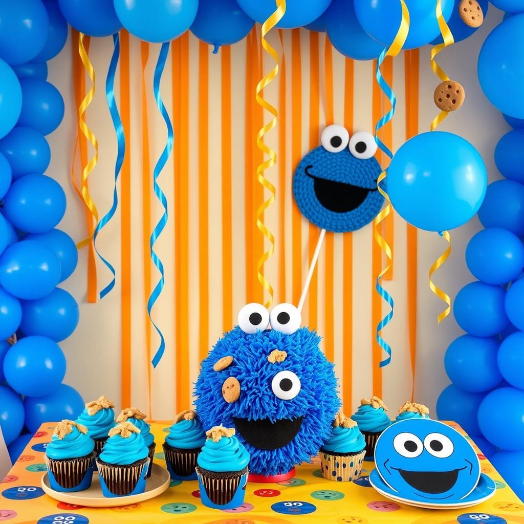 Cookie Monster Party Decorations Cookie Monster Party Decorations