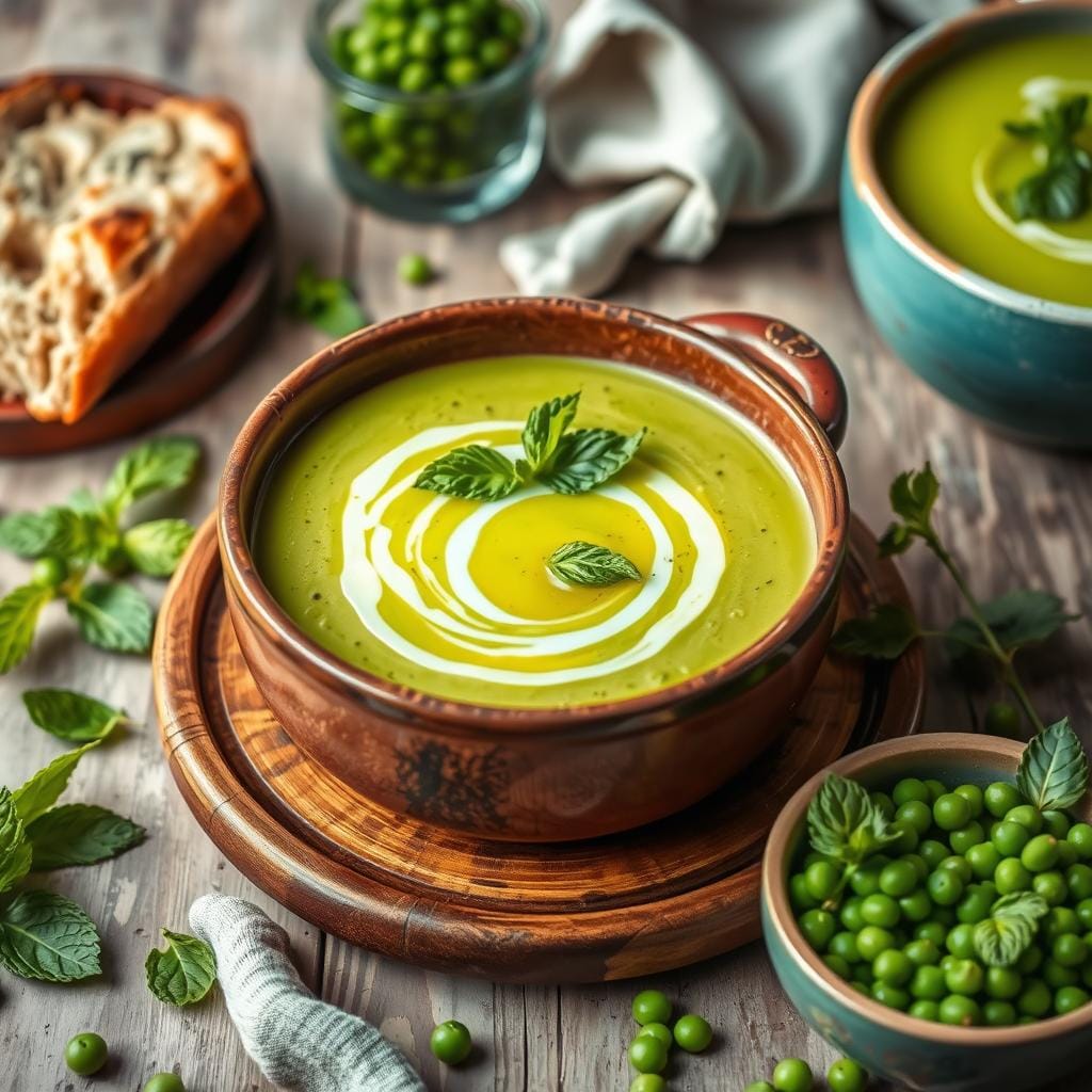 Creamy Pea Soup Recipe Creamy Pea Soup Recipe
