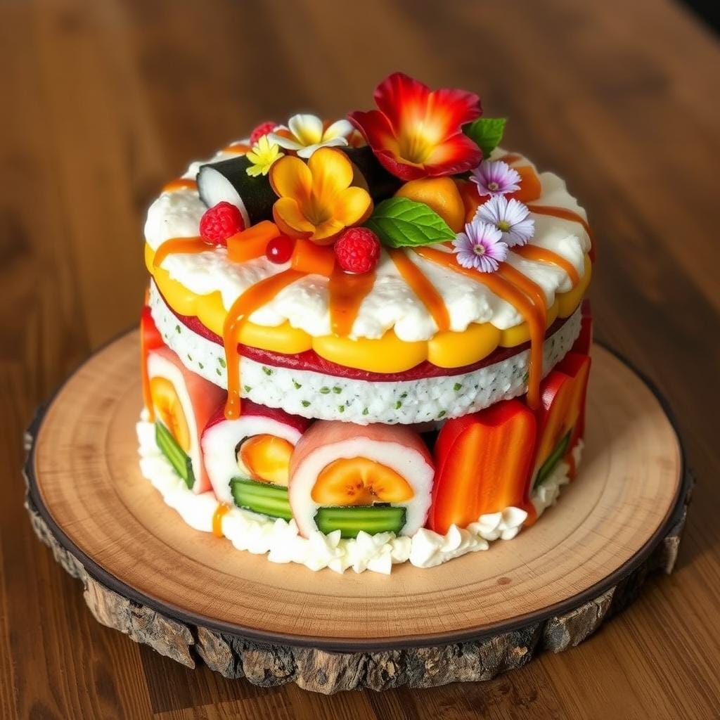 Dietary-Friendly Sushi Cake Dietary-Friendly Sushi Cake