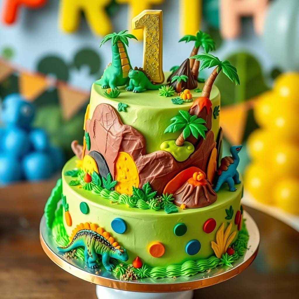 Dinosaur Birthday Cake Design Dinosaur Birthday Cake Design