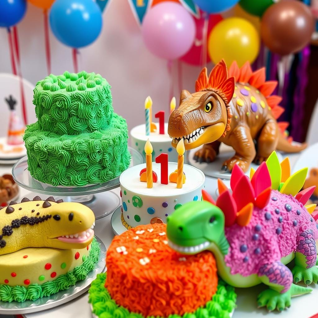 Dinosaur Birthday Cake Options Dinosaur Birthday Cake Options