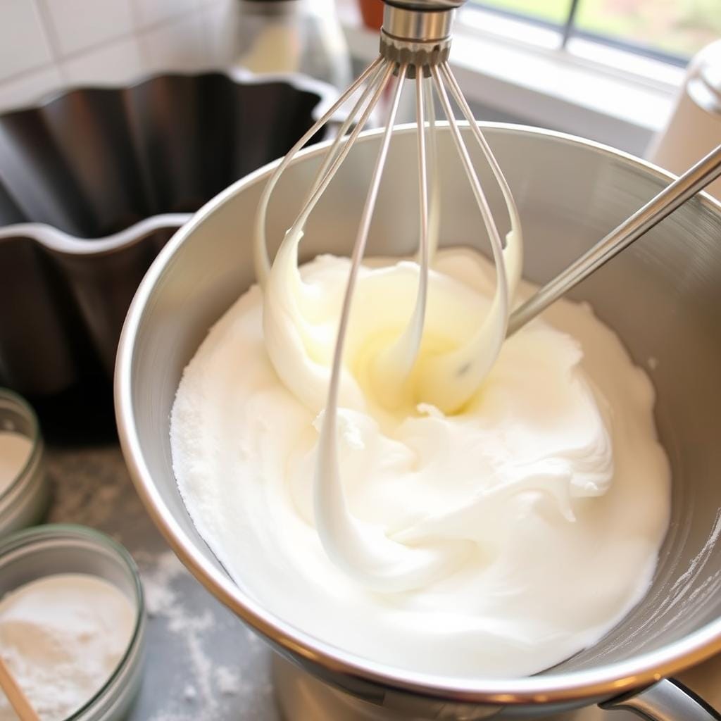 Egg White Bundt Cake Mixing Technique Egg White Bundt Cake Mixing Technique