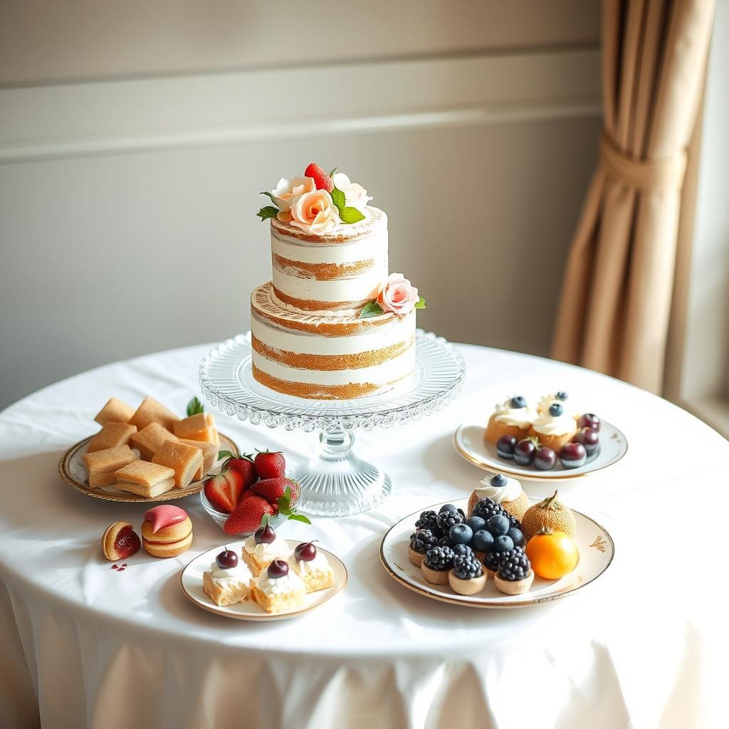 Elegant Dessert Presentation Elegant Dessert Presentation