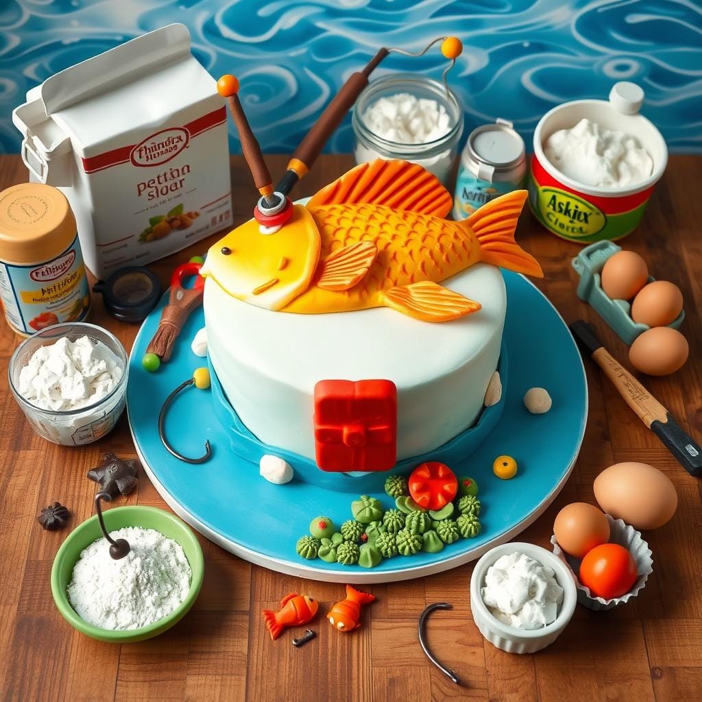Fishing Cake Ingredients Fishing Cake Ingredients
