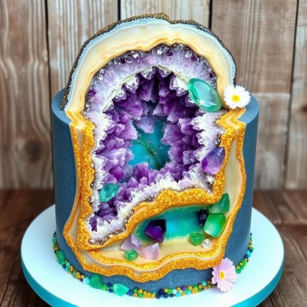Geode Cake Design Geode Cake Design