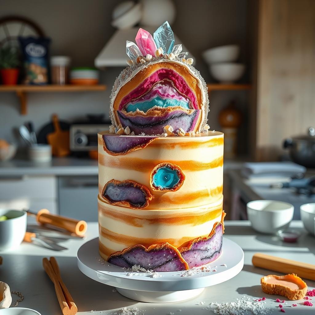 Geode Cake Layer Assembly Geode Cake Layer Assembly