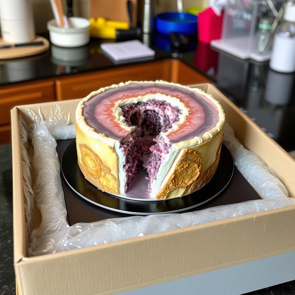 Geode Cake Transportation Tips Geode Cake Transportation Tips