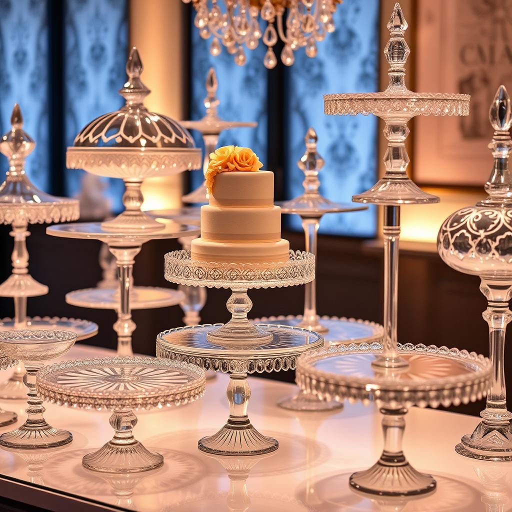 Glass Cake Stand Design Varieties Glass Cake Stand Design Varieties