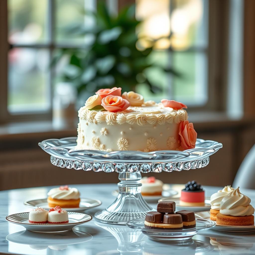 Glass Cake Stand Material Benefits Glass Cake Stand Material Benefits