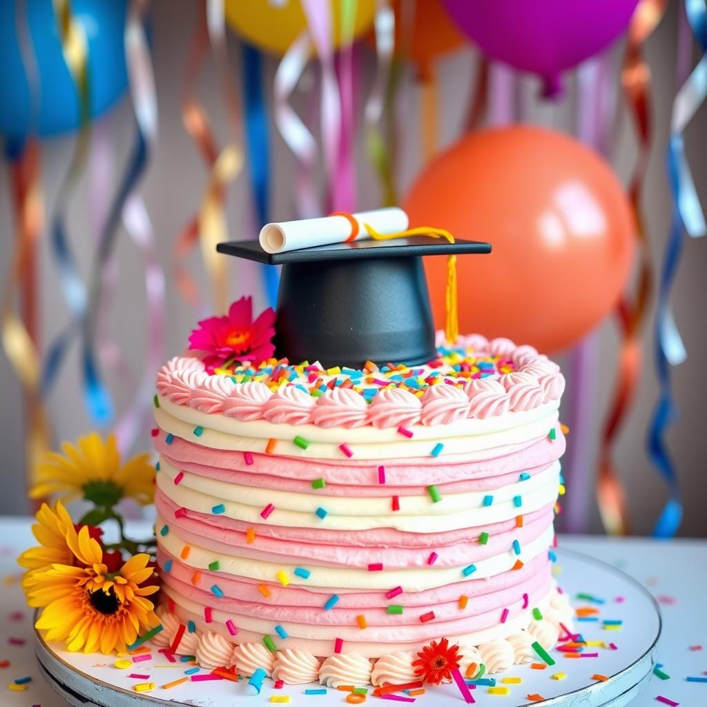 Graduation Cake Celebration