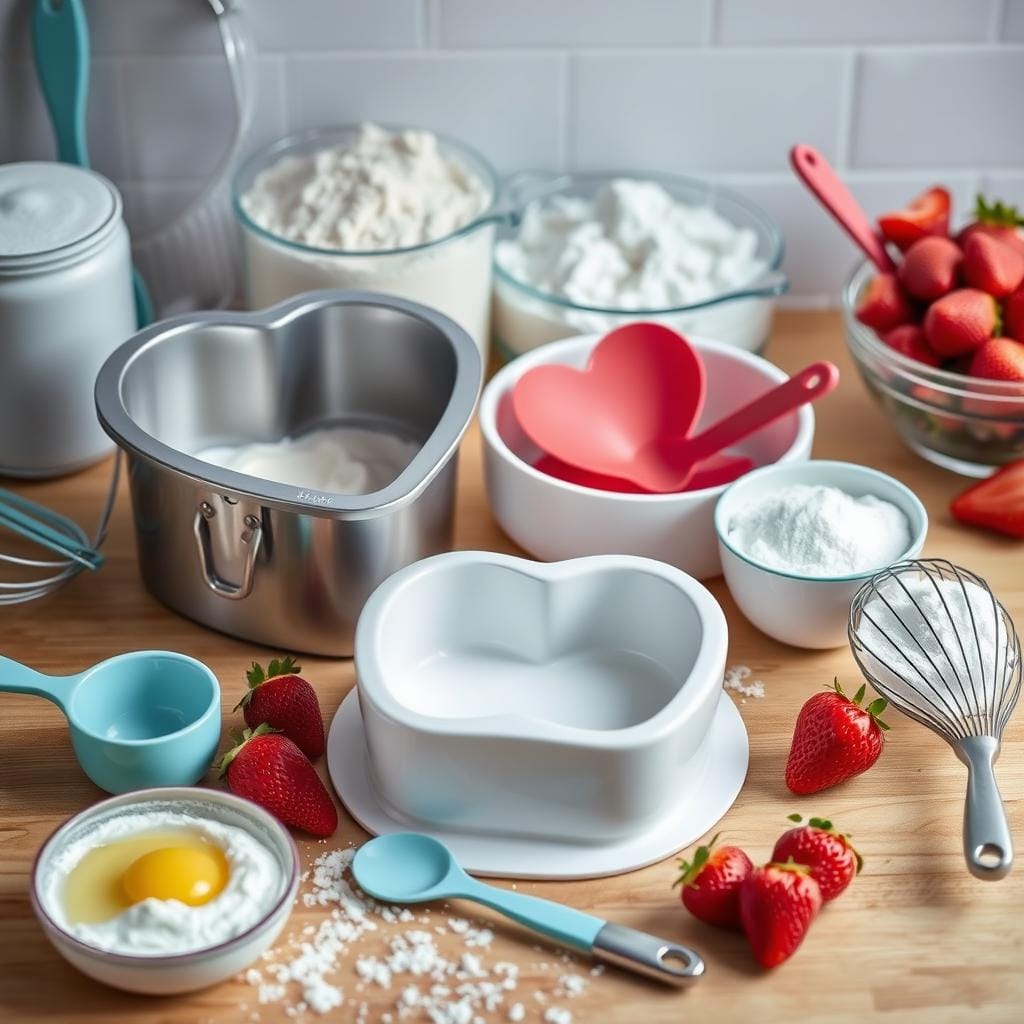 Heart Cake Baking Tools Heart Cake Baking Tools