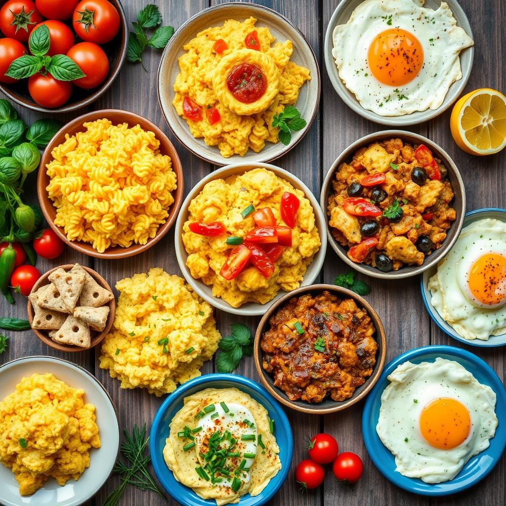 International Scrambled Eggs Varieties International Scrambled Eggs Varieties