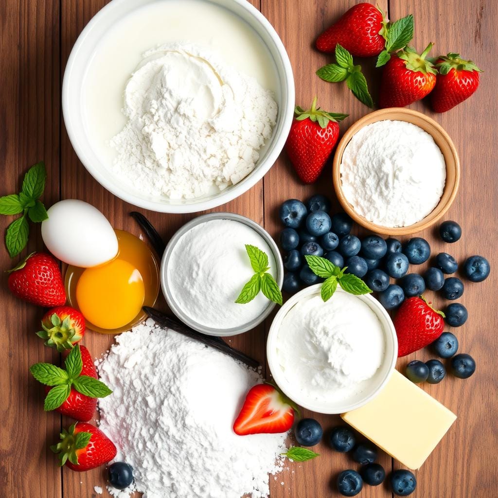 Kefir Sheet Cake Ingredients