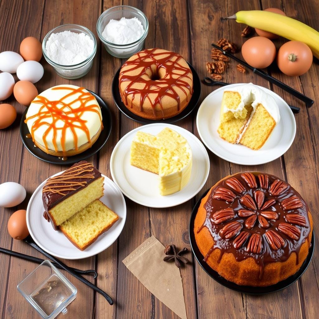 Kentucky Butter Cake Variations