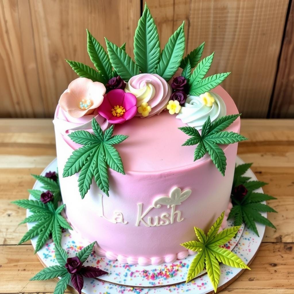 La Kush Cake Decorative Variations
