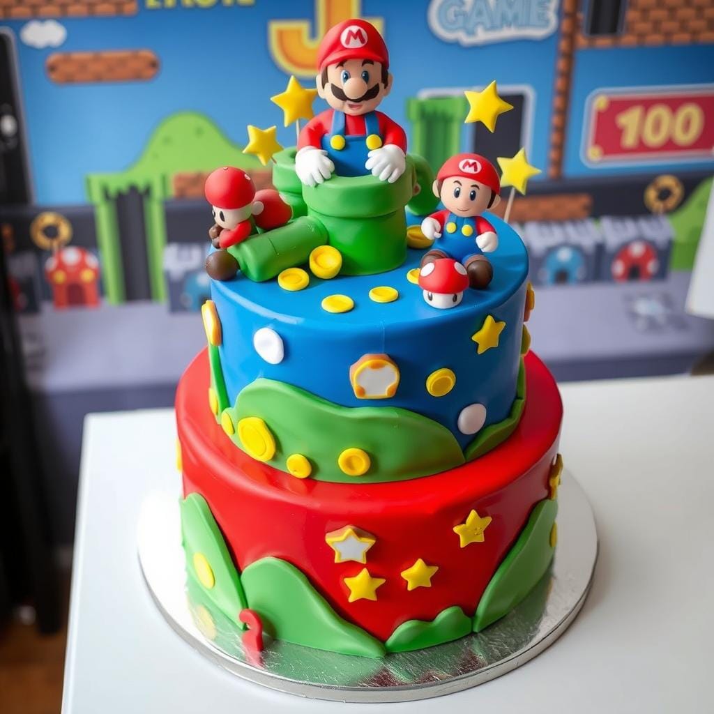 Mario Cake Decorating Techniques Mario Cake Decorating Techniques
