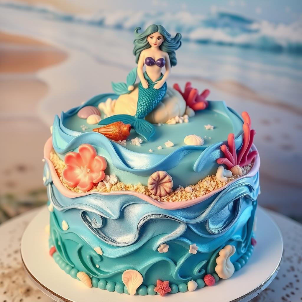 Mermaid Cake Decoration Techniques Mermaid Cake Decoration Techniques