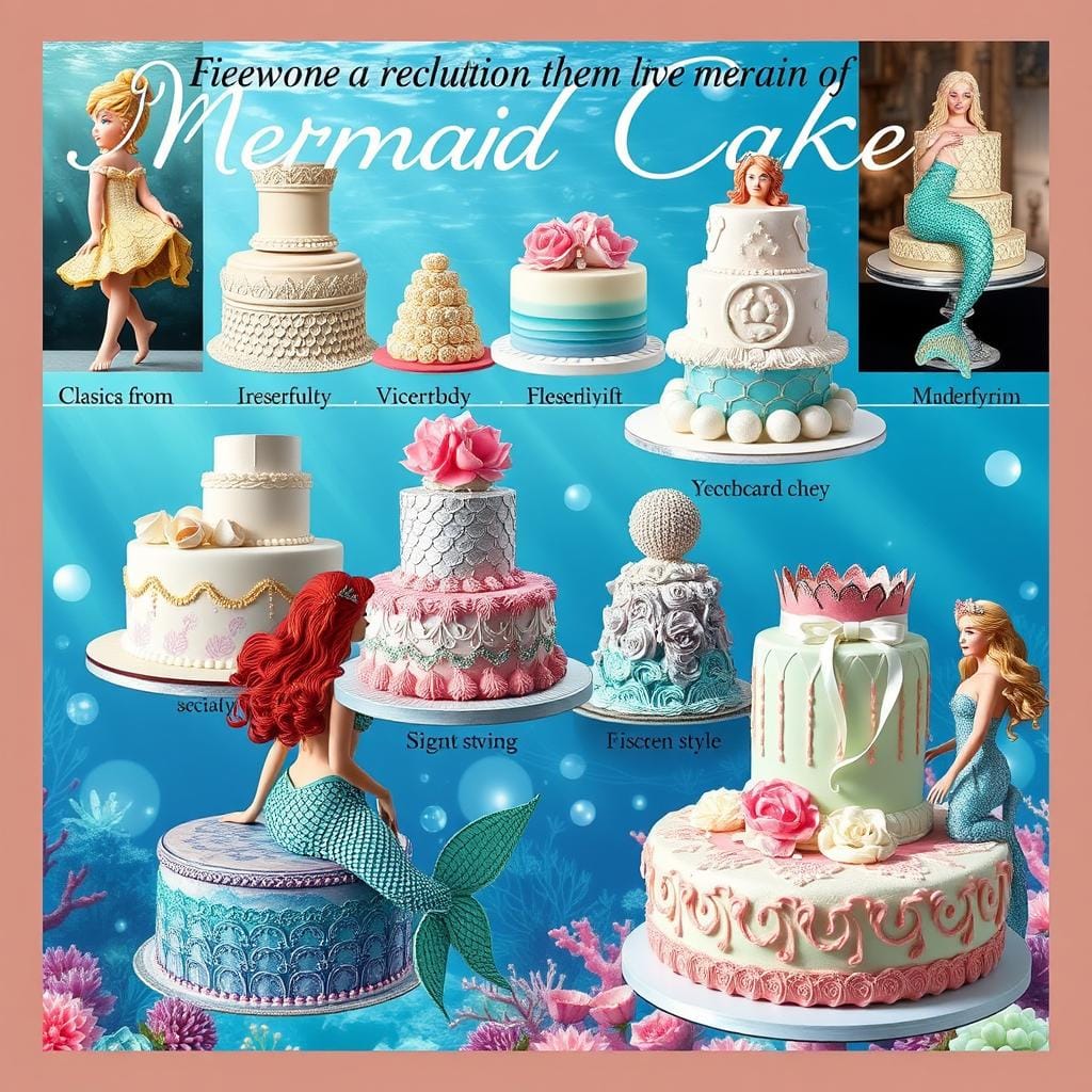 Mermaid Cake History Evolution Mermaid Cake History Evolution