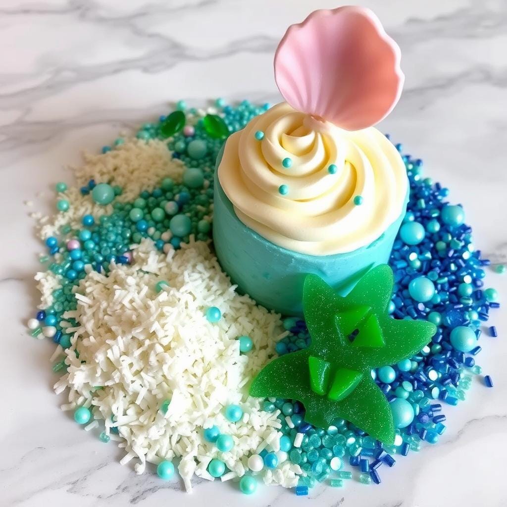 Mermaid Cake Ingredients Mermaid Cake Ingredients