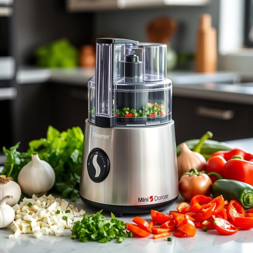 Mini Food Processor Kitchen Convenience