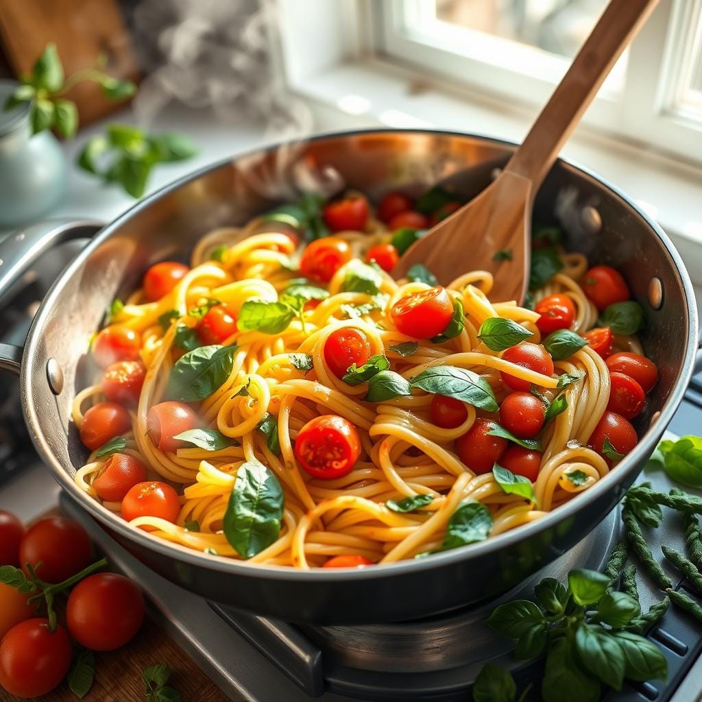 One-Pan Pasta Skillet Dinner One-Pan Pasta Skillet Dinner