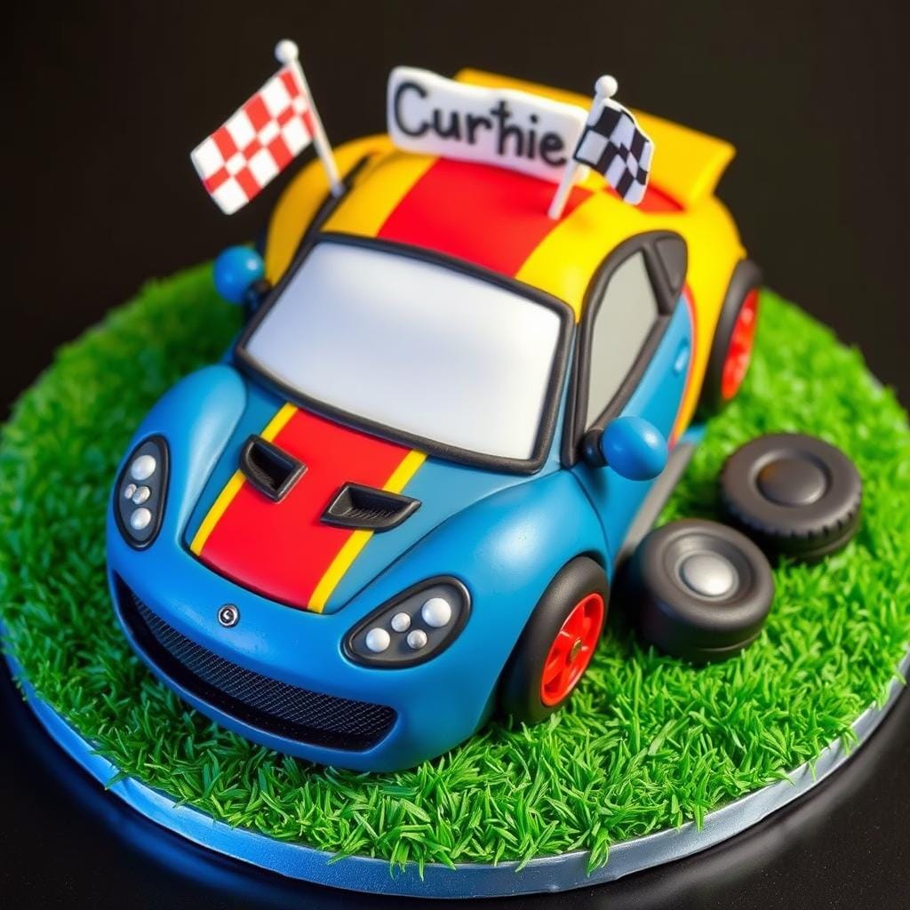 Personalized Car Cake Design Personalized Car Cake Design