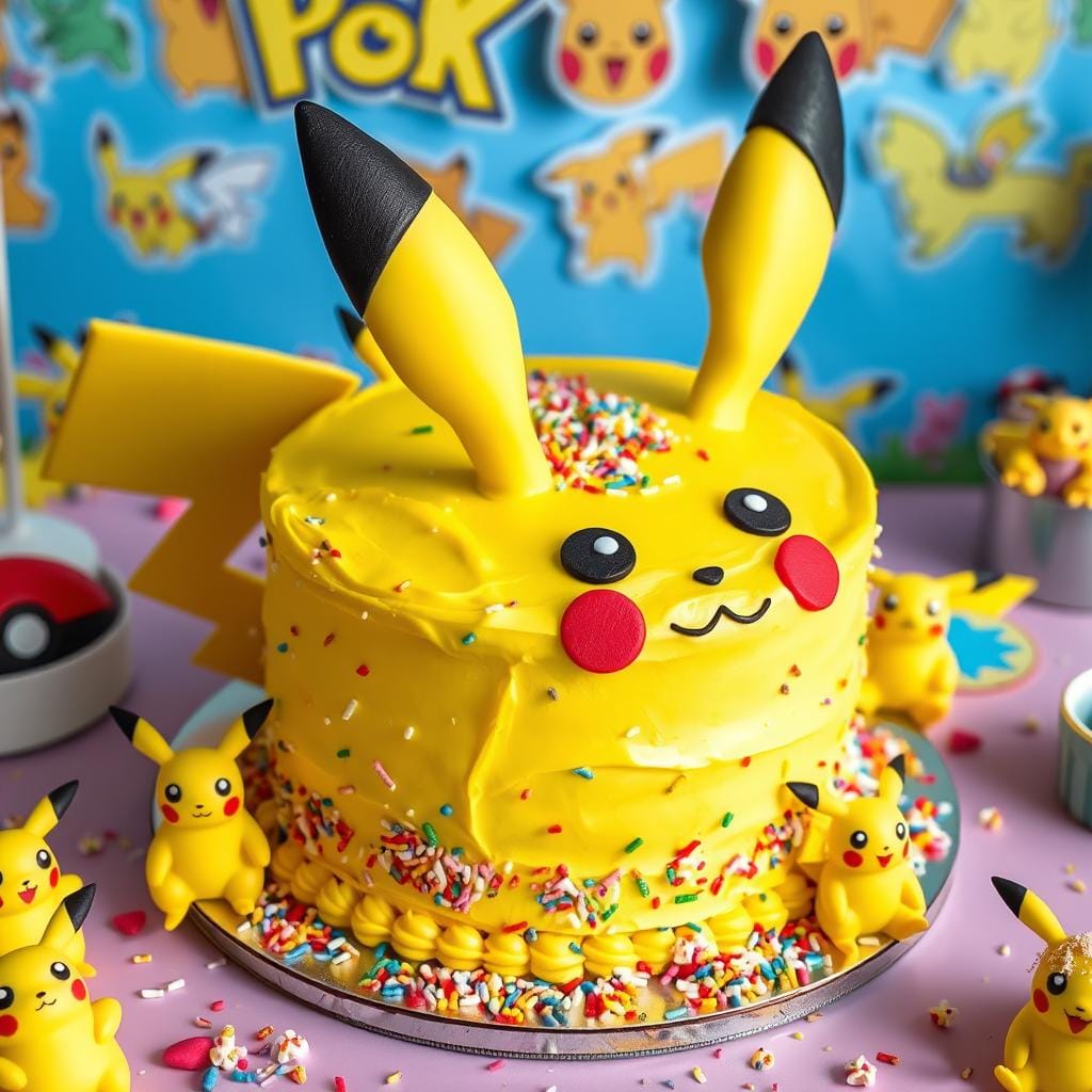 Pikachu Cake Decoration Techniques Pikachu Cake Decoration Techniques