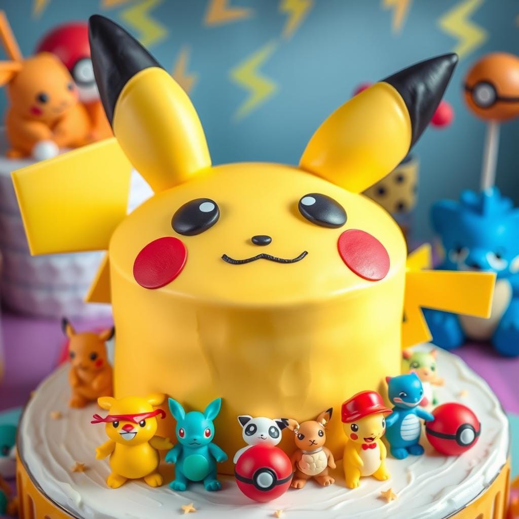 Pikachu Cake Design Inspiration Pikachu Cake Design Inspiration