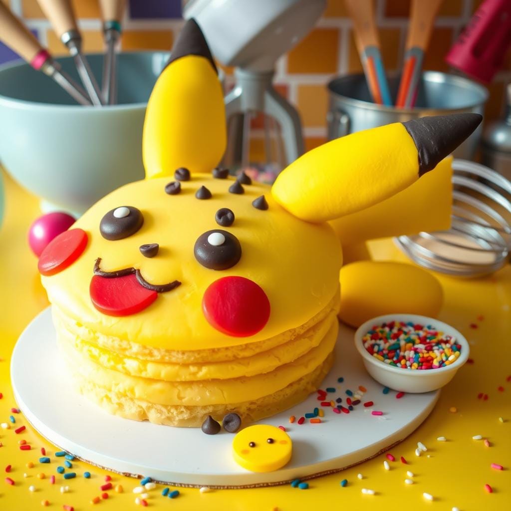 Pikachu Cake Ingredients Pikachu Cake Ingredients