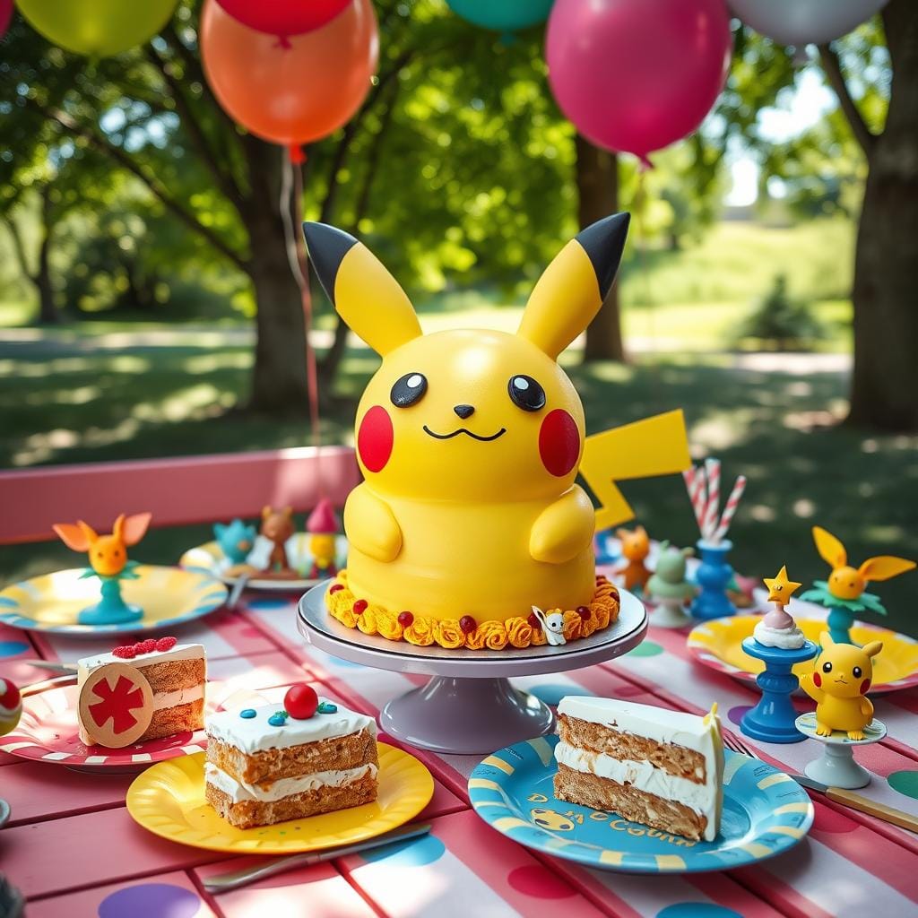 Pikachu Cake Serving Suggestions Pikachu Cake Serving Suggestions