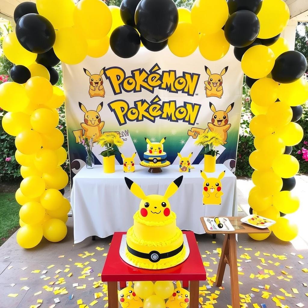 Pikachu Party Decoration Ideas Pikachu Party Decoration Ideas