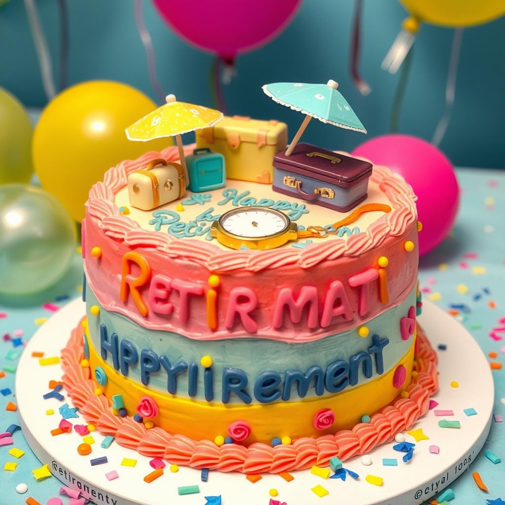 Retirement Cake Celebration Retirement Cake Celebration