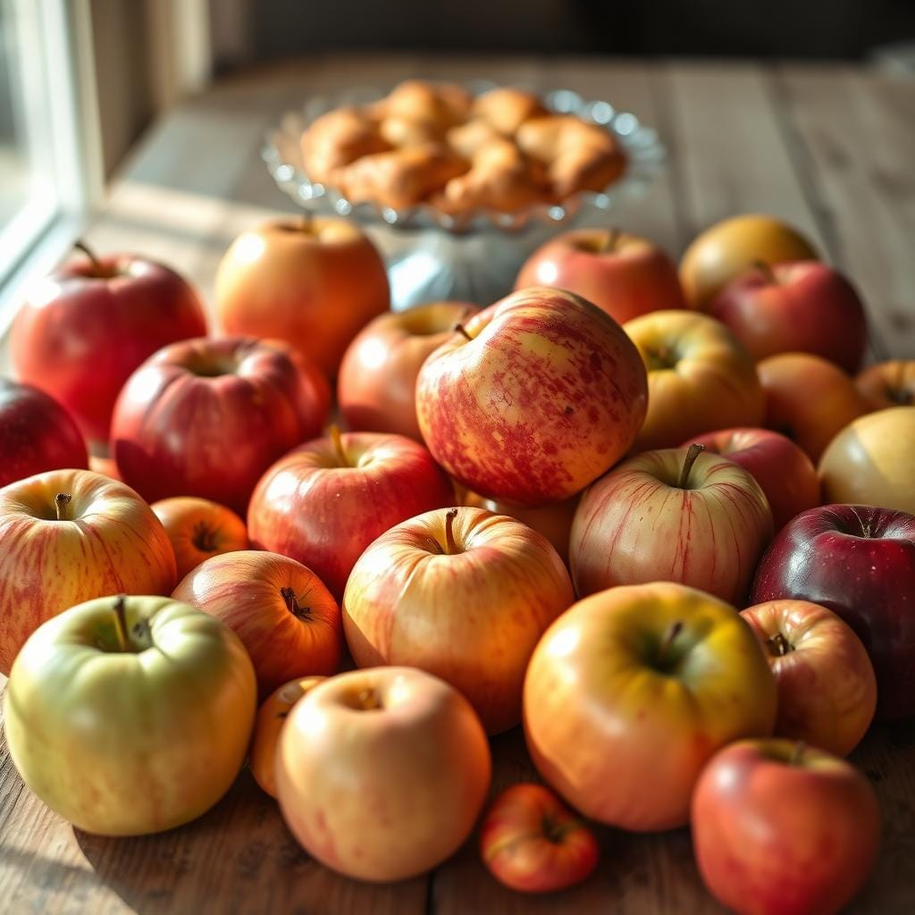 Selecting Apples for Invisible Apple Cake