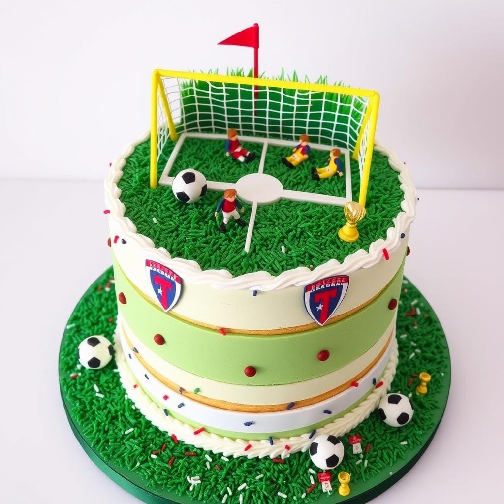 Soccer Themed Cake Inspiration Soccer Themed Cake Inspiration