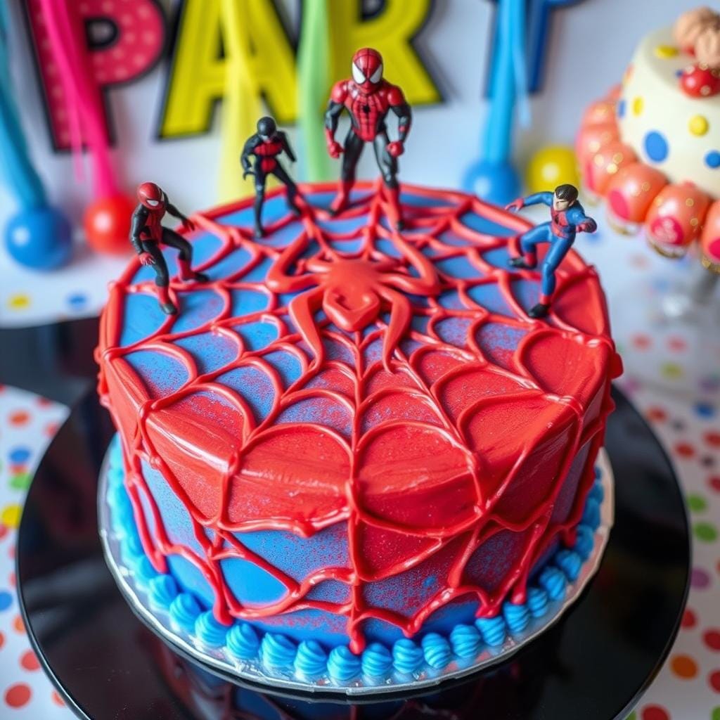 Spiderman Cake Decorating Techniques Spiderman Cake Decorating Techniques