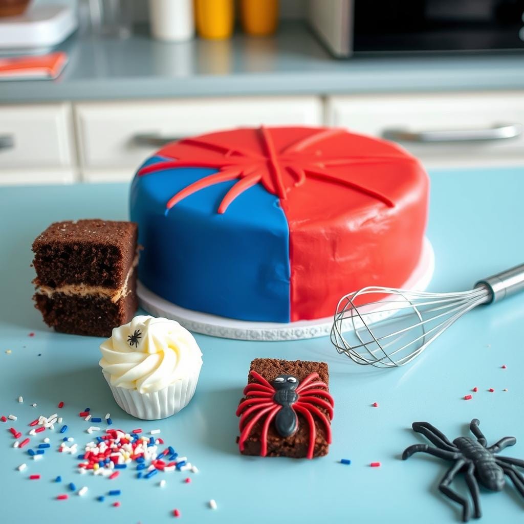 Spiderman Cake Ingredients Spiderman Cake Ingredients